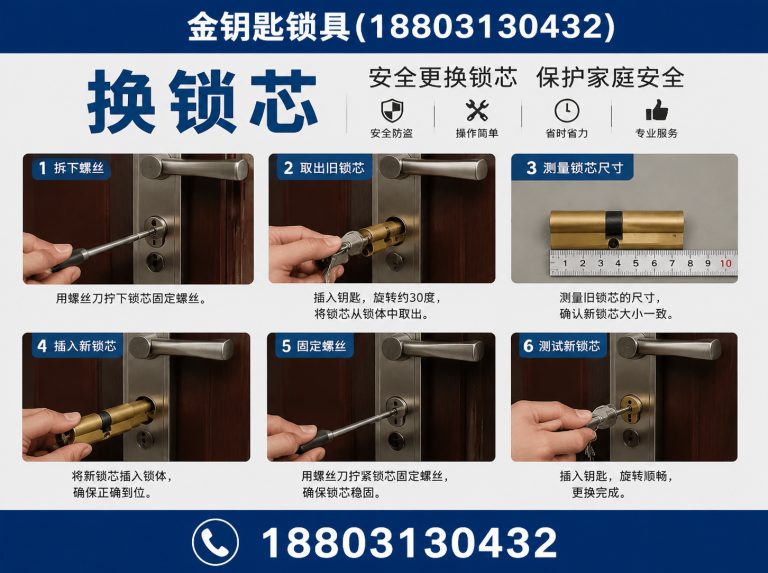 怀来县换锁芯展示图