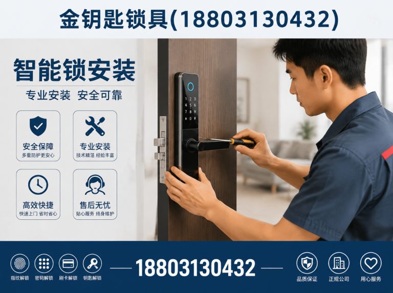 怀来县金钥匙锁具展示图